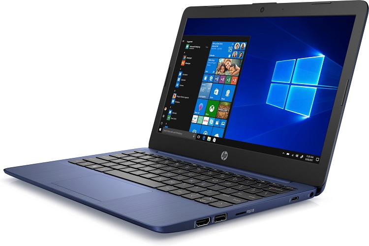 hp blue laptop