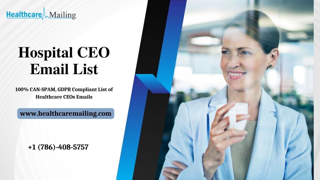 Hospital CEO Email List