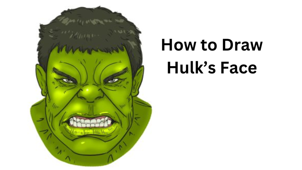 Draw A Hulk's Face