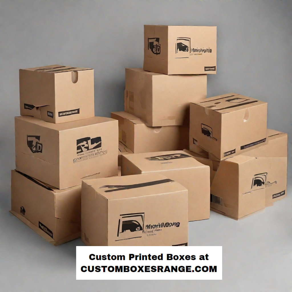 Custom Printed moving boxes