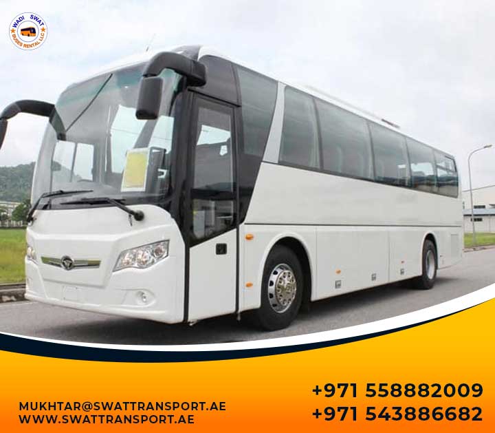 Bus rental Sharjah with driver