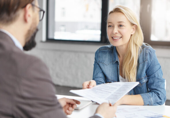 Employer taking interview safe and secure hiring